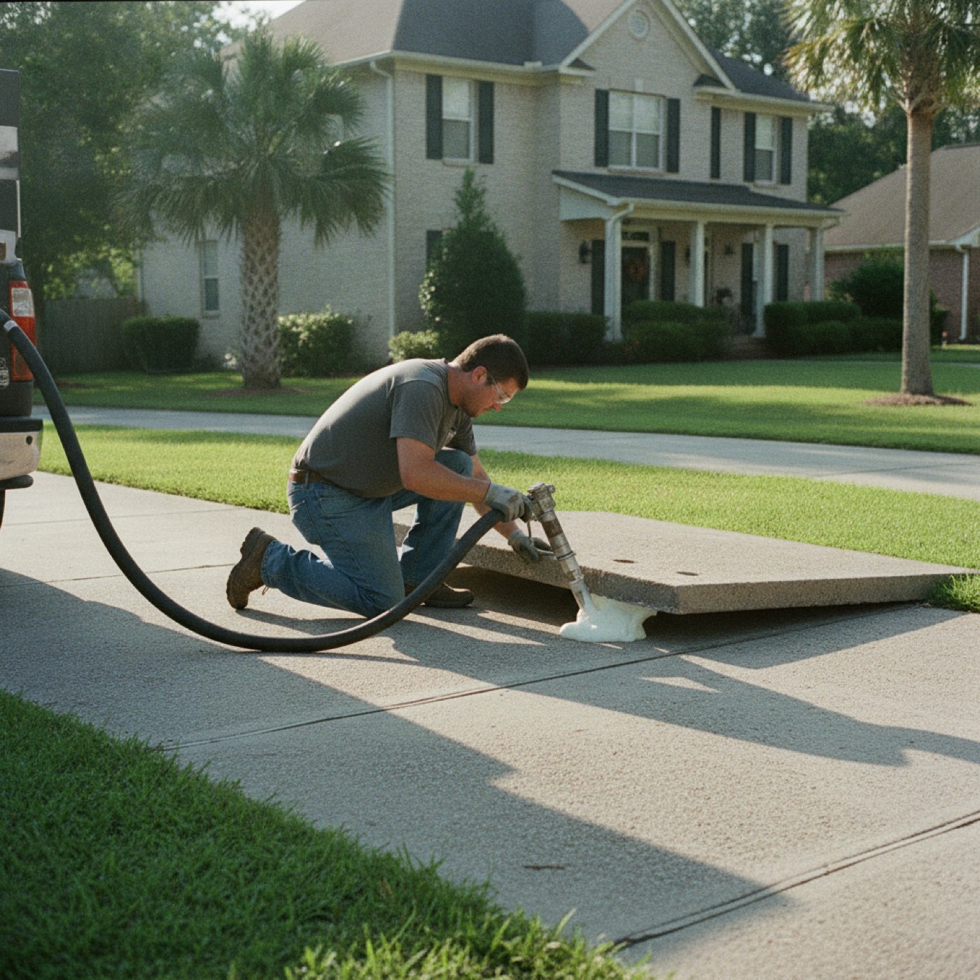 Concrete Leveling in Round Rock, TX
